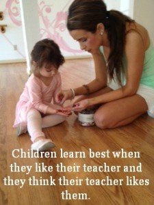 Dance Instructor with a 3 year old ballet student from Catherine's Dance Studio, 170 English Landing Drive, Suite 111 Parkville, MO 64152