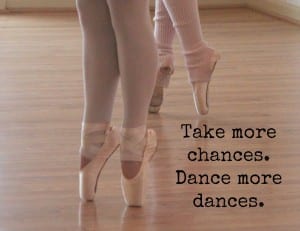 Take more chances photo from Catherine's Dance Studio, 170 English Landing Drive, Suite 111 Parkville, MO 64152