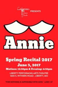 Catherine's Dance Studio Spring 2017 Dance recital.