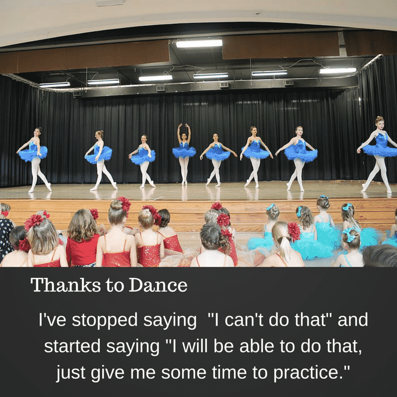 Thanks to Dance, I have the confidence I need to know that I can do anything, it just takes practice at Catherine's Dance Studio, 170 English Landing Drive, Suite 111 Parkville, MO 64152