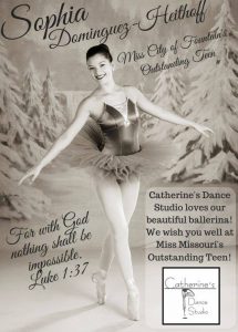 Our students use their training to be part of bigger things at Catherine's Dance Studio, 170 English Landing Drive, Suite 111 Parkville, MO 64152