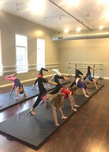 Acro Dance Class, Catherine's Dance Studio, Parkville, MO