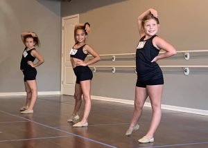 Competition Dance tryouts at Catherine's Dance Studio, Parkville, MO